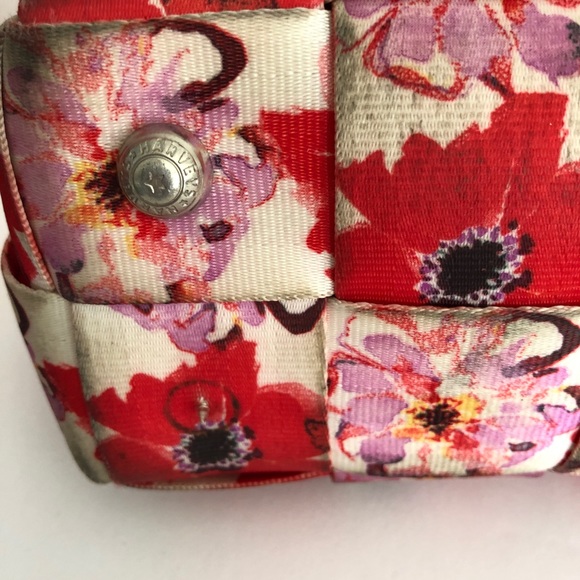 Harvey’s Seatbelt Purse in rare floral pattern - Picture 4 of 8